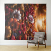 Beautiful Evening Wedding Backdrop Wandkleed (In Situ (horizontaal))