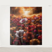 Beautiful Evening Wedding Backdrop Wandkleed (Voorkant)