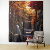 Beautiful Evening Wedding Backdrop Wandkleed (In situ)