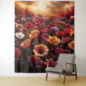 Beautiful Evening Wedding Backdrop Wandkleed (In situ)