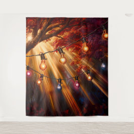 Beautiful Evening Wedding Backdrop Wandkleed