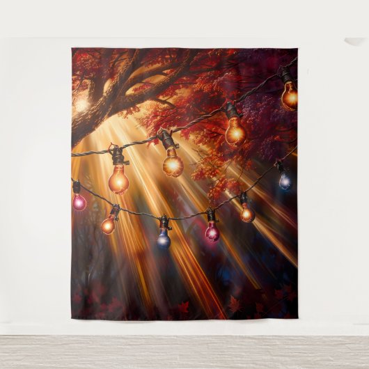 Beautiful Evening Wedding Backdrop Wandkleed (Voorkant)