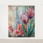 Beautiful Evening Wedding Backdrop Wandkleed (Voorkant)