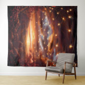 Beautiful Evening Wedding Backdrop Wandkleed (In Situ (horizontaal))