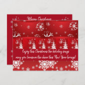 Beautiful Expressions - Holiday Greeting Cards Feestdagenkaart (Voorkant / Achterkant)