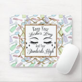 Beautiful Eyelashes Mouse Pad Muismat (Met muis)