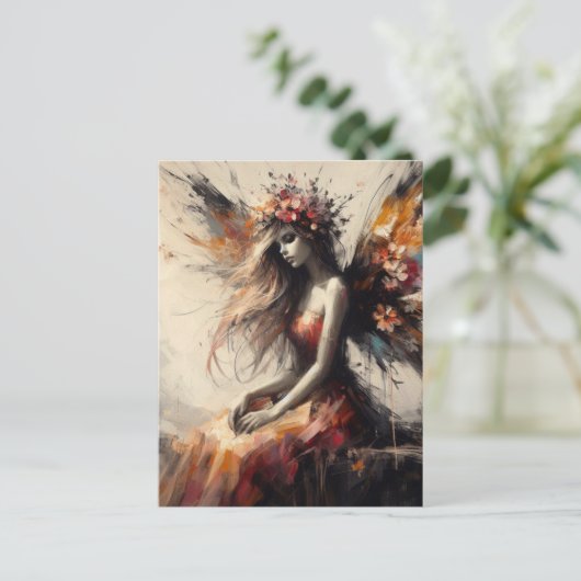 Beautiful Fairy Briefkaart (Staand voorkant)