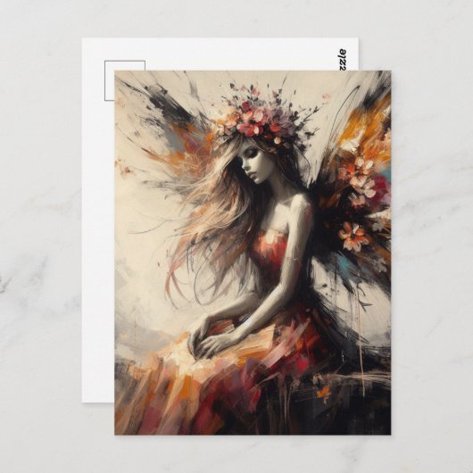 Beautiful Fairy Briefkaart (Voorkant / Achterkant)