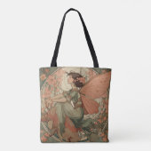 Beautiful Fairy in the Art Nouveau style  Tote Bag (Achterkant)