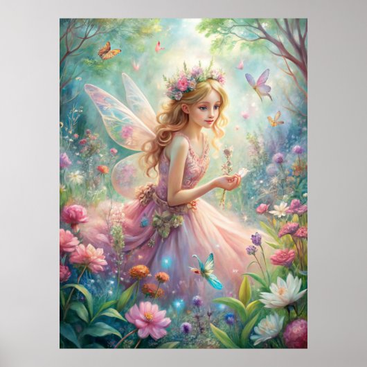 Beautiful Fairy Poster (Voorkant)