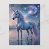 Beautiful Fantasy Unicorn Briefkaart (Voorkant)