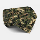 Beautiful Father'S Day Gifts Camouflage  Stropdas (Opgerold)