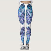 Beautiful Feathers 2012- Kies uw kleuren Leggings (Voorkant)