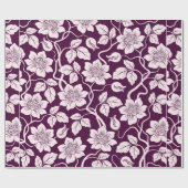 Beautiful Floral Background Cadeaupapier (Vlak)