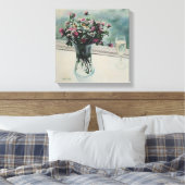 Beautiful floral fine art canvas by Pola.B.Alex (Insitu (Slaapkamer))