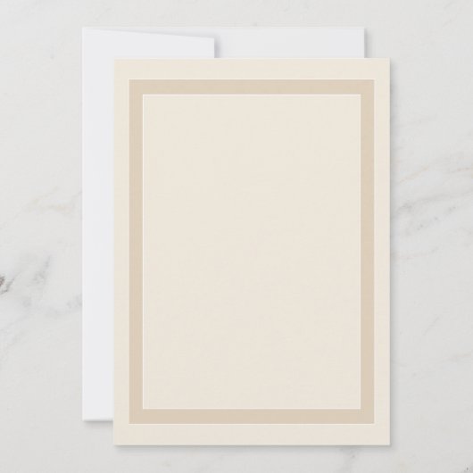 Beautiful Floral Hydrangea Bridal Shower Kaart (Achterkant)