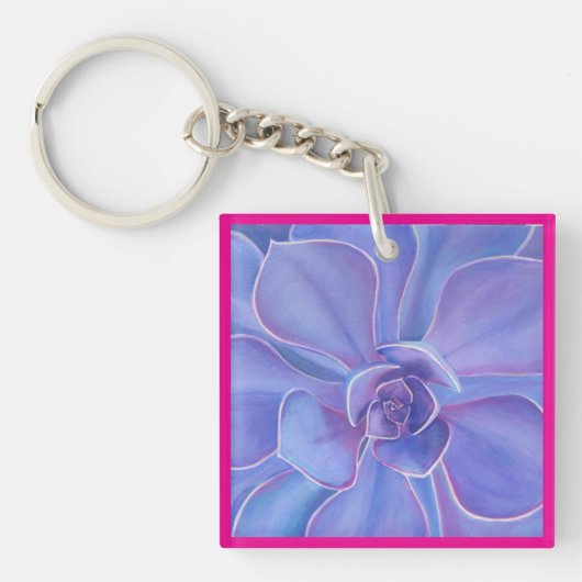 Beautiful Floral Key Chain Sleutelhanger (Voorkant)