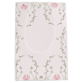 Beautiful Floral  Medium Cadeauzakje