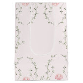 Beautiful Floral  Medium Cadeauzakje (Achterkant)