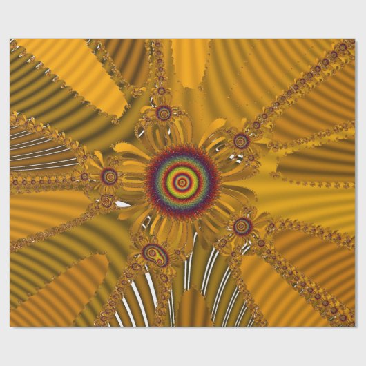 Beautiful Floral Pattern  Cadeaupapier (Vlak)