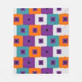 Beautiful Floral Pattern Fleece Deken (Voorkant)