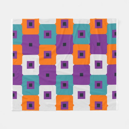 Beautiful Floral Pattern Fleece Deken (Voorkant (Horizontaal))