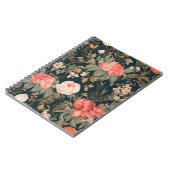 Beautiful Floral Rose Flowers Notitieboek (Linkerzijde)
