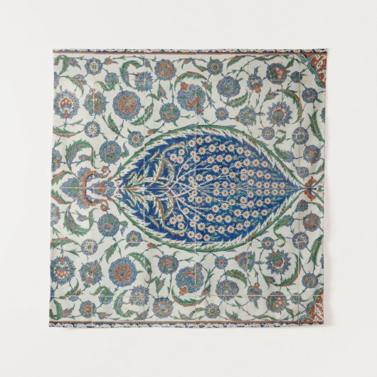 BEAUTIFUL FLORAL TEXTILE WANDKLEED (Voorkant (horizontaal))