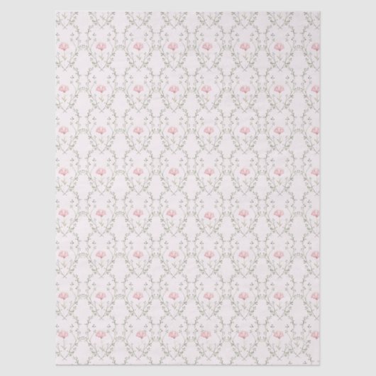 Beautiful Floral  Tissuepapier (Voorkant)