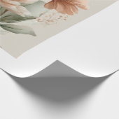 beautiful flower design  cadeaupapier (Hoek)