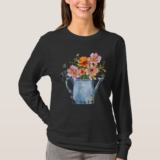 Beautiful Flower Design T-shirt (Voorkant)