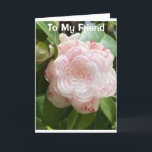 "BEAUTIFUL FLOWER FOR A BEAUTIFUME "FRIEND" KAART<br><div class="desc">BEDANKT OM TE STOPPEN MET EEN VAN MIJN ACHT STORES!</div>