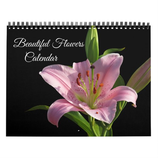 Beautiful Flowers Calendar Kalender (Hoes)