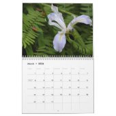 Beautiful Flowers Floral Calendar Kalender (Mar 2026)