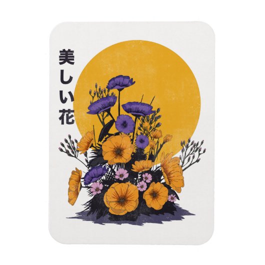 beautiful Flowers Magneet (Verticaal)