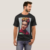 Beautiful Frida kahlo art flower gift for fans Ess T-shirt (Voorkant volledig)