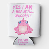 BEAUTIFUL FROG PINK UNICORN BLIKJESKOELER (Voorkant)