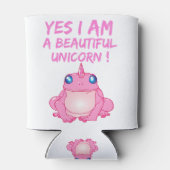 BEAUTIFUL FROG PINK UNICORN BLIKJESKOELER (Achterkant)