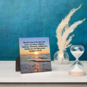 BEAUTIFUL GALATIANS 5 SUNRISE FOTOPLAAT (Insitu)