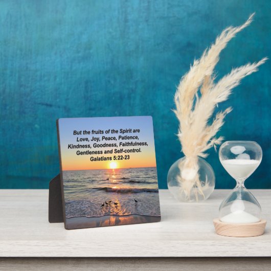 BEAUTIFUL GALATIANS 5 SUNRISE FOTOPLAAT (Insitu)