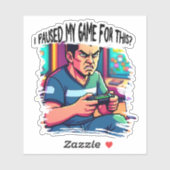 Beautiful gamers design sticker (Vel)