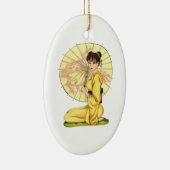 BEAUTIFUL GEISHA CEREMONY KERAMISCH ORNAMENT (Rechts)