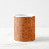 Beautiful geometric pattern design abstract, art, koffiemok (Center)