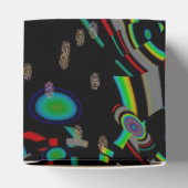 BEAUTIFUL_GIFT_BLACK_kaleidoscoop _Heart Bedankdoosjes (Bovenkant)