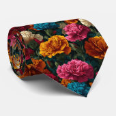 Beautiful Gifts For Dad Carnation Floral Stropdas (Opgerold)