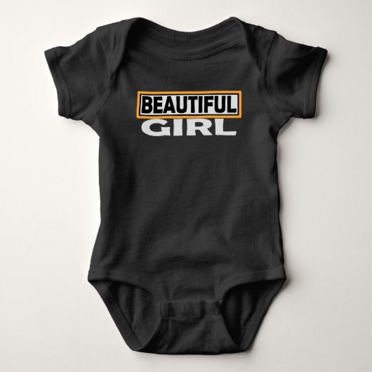 BEAUTIFUL GIRL ROMPER (Voorkant)
