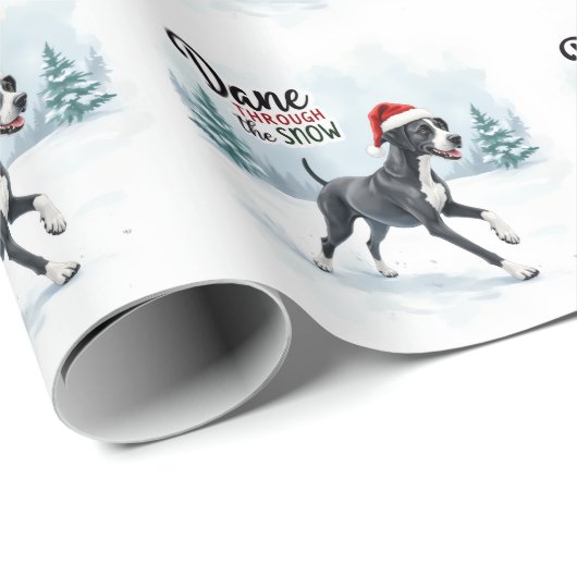 Beautiful Great Dane Cadeaupapier (Rol Hoek)