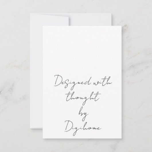 Beautiful Great Dane Card Bedankkaart (Achterkant)