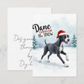 Beautiful Great Dane Card Bedankkaart (Voorkant / Achterkant)