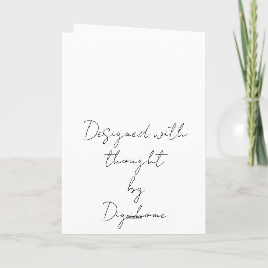 Beautiful Great Dane Cushion Kaart (Achterkant)